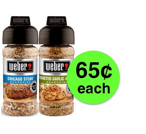 Spice It Up with 65¢ Weber Seasonings at Publix! ~ Happening Right Now!