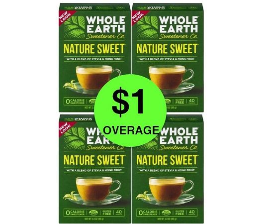 Find FOUR (4!) FREE + $1 Overage on Whole Earth Sweeteners at Publix! ~ Starts Sunday!