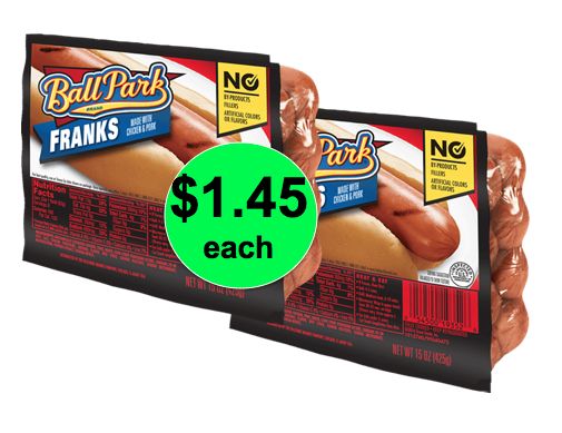 Fire Up the Grill for $1.45 Ball Park Franks for Only $1.45 Each at Winn Dixie! ~ Ends Tuesday!