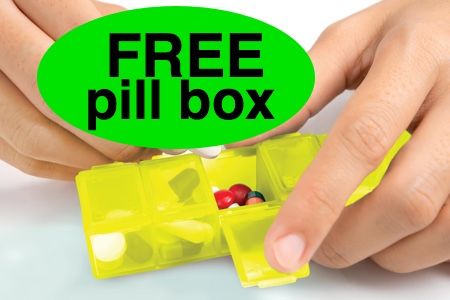 (**Update: NLA**) FREE GoodRx Pill Box! {Get Your Vitamins Organized!}