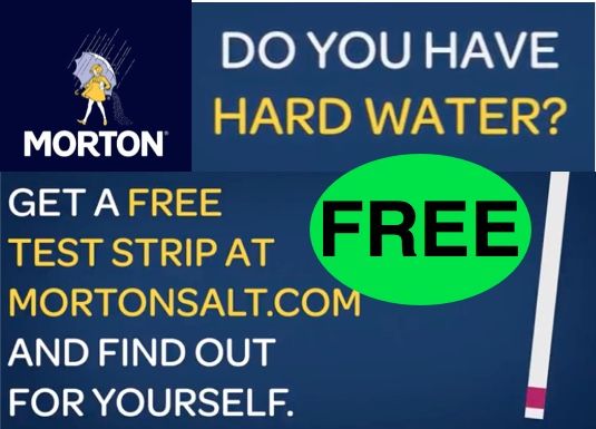 FREE Hard Water Test Kit from Morton Salt!