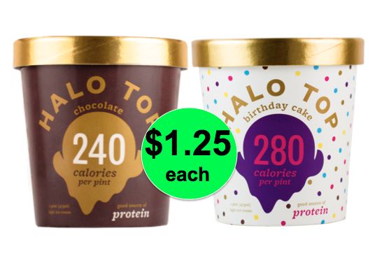 Trim Healthy Mama Favorite! Super Cheap Halo Top Ice Cream Only $1.25 Each at Winn Dixie! ~ Starts Today!