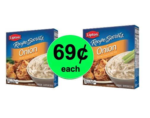 Kick Those Recipes Up a Notch with Lipton Recipe Secrets Only 69¢ Each at Walgreens! ~ Right Now!