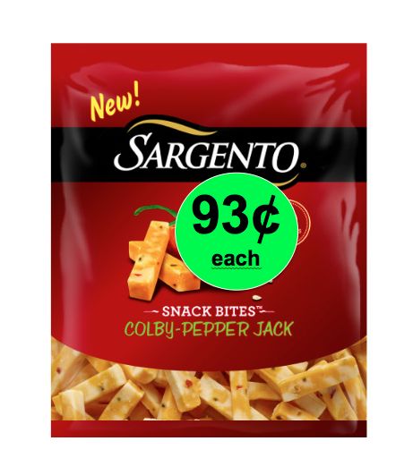 Say Cheeeeese! Sargento Snack Bites Only 93¢ Each at Walmart! ~ Ends Wednesday!
