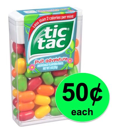 Fresh Breath for 50¢? Nab Tic Tac Mints ONLY 50¢ Each at Publix! ~ Ends Friday!