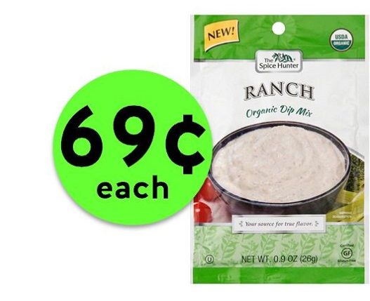 Pick Up The Spice Hunter Organic Dip Mixes As Low As 69¢ Each at Publix & Target! ~ NOW!