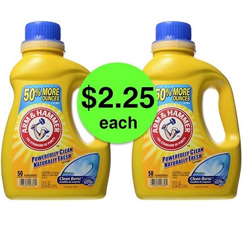 Cut that Laundry Pile to Size with $2.25 Arm & Hammer Detergent at Publix! ~ NOW!
