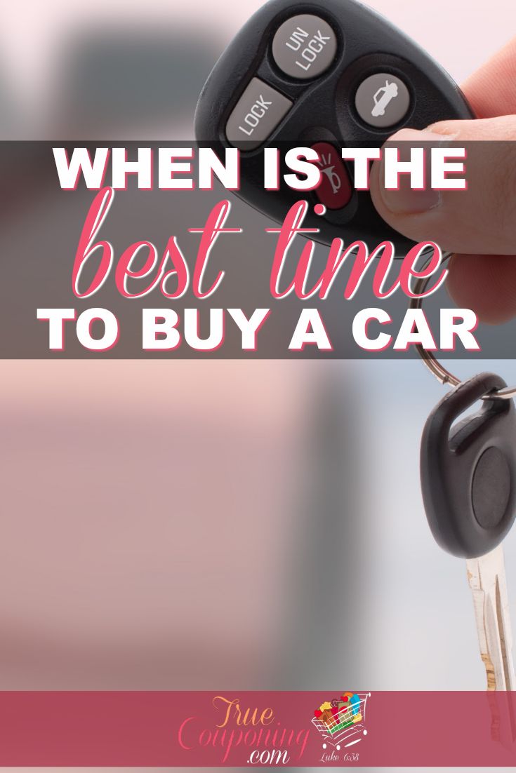 When Is The Best Time To Buy A Car