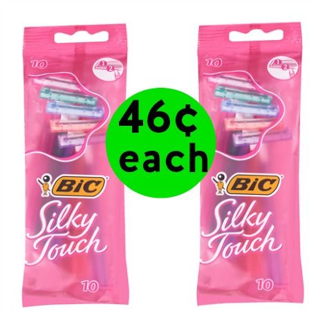 Keep Those Summer Legs Looking Good! Pick Up BIC Silky Touch Razors Only 46¢ Each at Walgreens! ~Right Now!