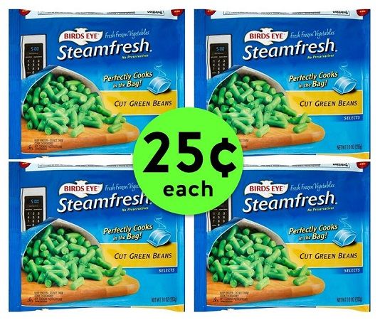 Stock the Freezer with Birds Eye Steamfresh Veggies Just a QUARTER Each at Target! ~ Ends Saturday!