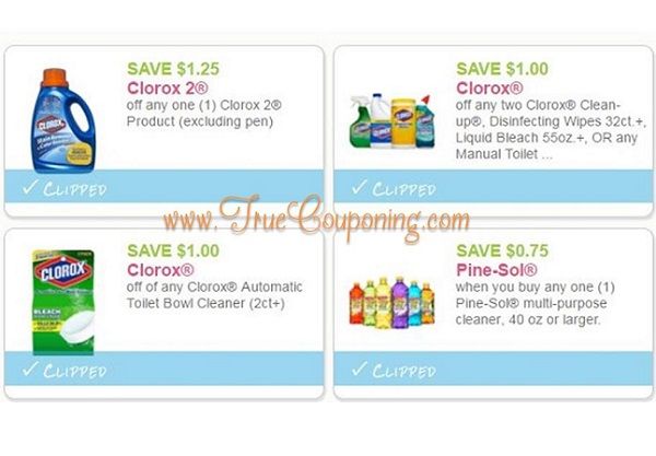 {**NEW Coupons**} Print NOW to Save $4 Off Clorox & Pine-Sol Products!