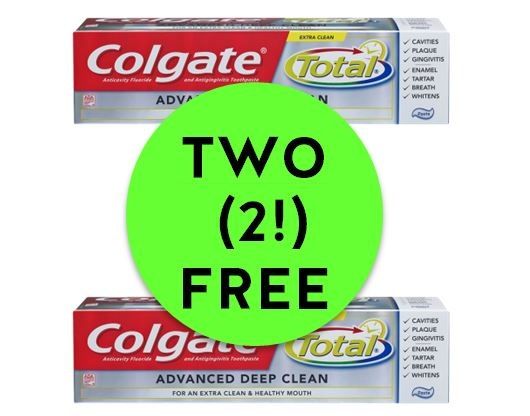 Get Totally Clean with TWO (2!) FREE Colgate Total Toothpastes at CVS! ~ Ad Starts Today!