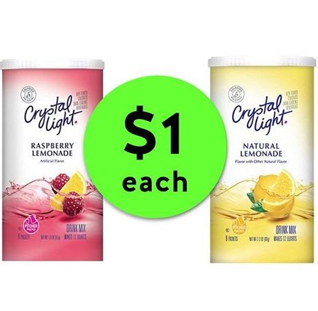 Drink Up Crystal Light Drink Mix ONLY $1 Each at Publix! ~ Happening Now!