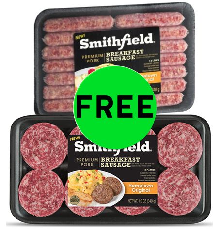Weekend Sale! FREE Smithfield Smoked Sausage Links, Rolls or Patties at Winn Dixie! ~ Ends Sunday 6/4!