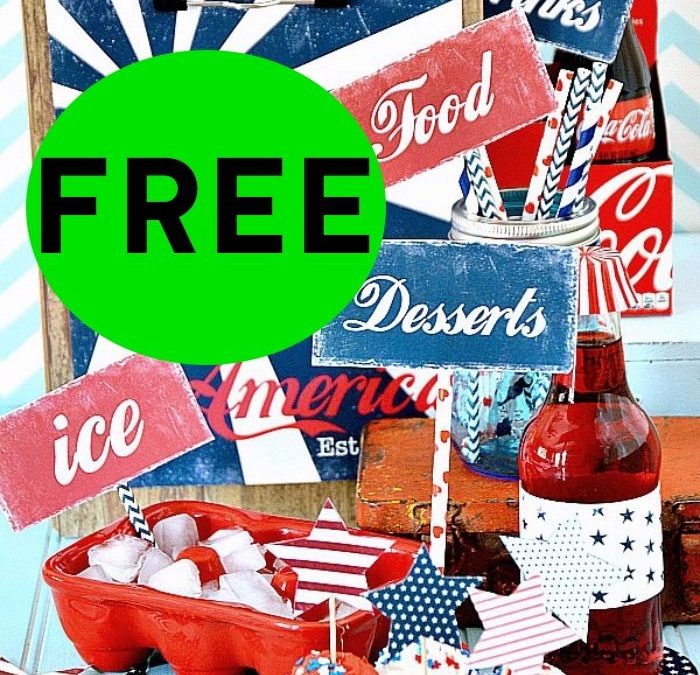 FREE 4th of July FREE Printable Party Set!