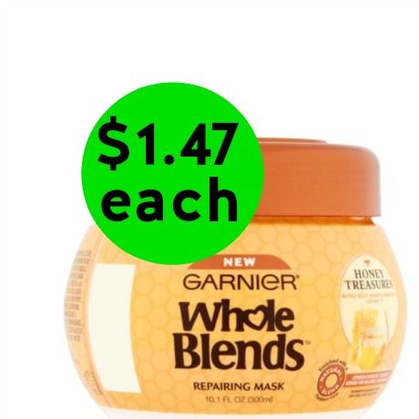 Your Locks Will Be Lovely with Garnier Whole Blends Hair Mask Only $1.47 Each at Walmart! ~Right Now!