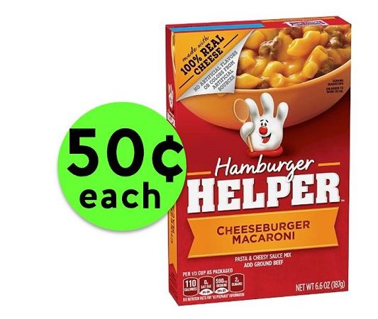 Nab 50¢ Betty Crocker Hamburger Helper or Tuna Helper at Publix! ~ Ad Starts Today!