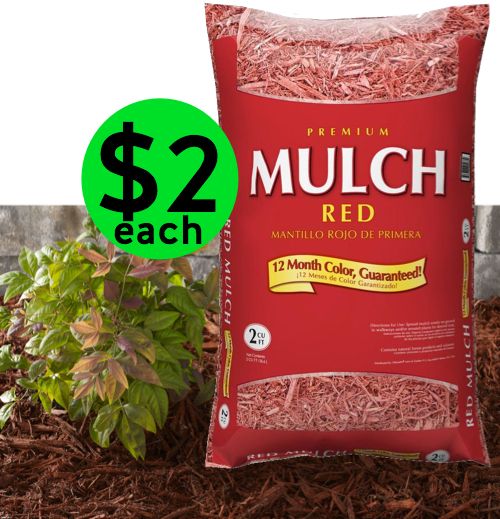 Lowe's Mulch Only 2 Per Bag! This Weekend, Spruce Up Your Yard For LESS!