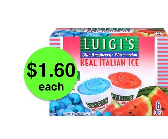 Make Room for $1.60 Luigi's Real Italian Ice at Publix! ~ Starts Saturday!