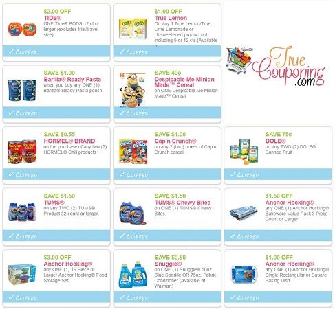 Get These Thirty-Two (32!) **NEW** Coupons That Came Out Over the Weekend! (Save Over $45!)