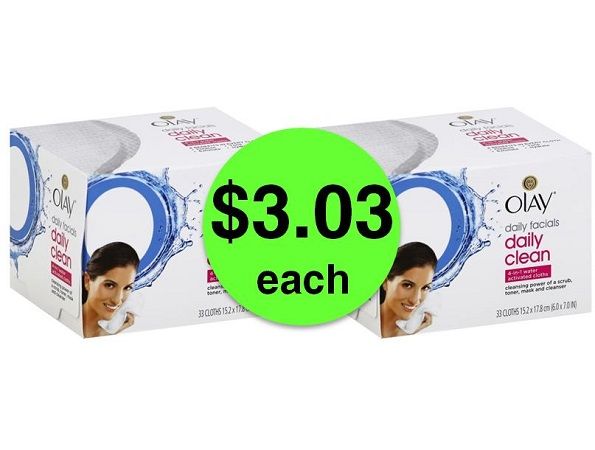 SAVE Over 50% Off Olay Daily Facial Cloths at Publix! ~ Happening Right Now!