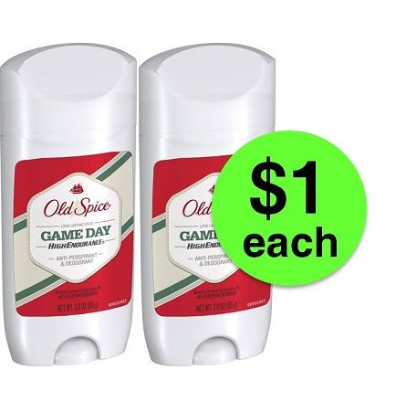 Stock Up with $1 Old Spice Classic or High Endurance Deodorant at Publix! ~ Starts Today!