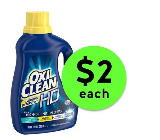 Stock Up on $2 OxiClean Liquid Detergent at Publix! ~ Ends Tues/Wed!