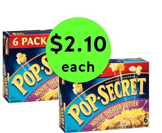 POP Into Publix for $2.10 Pop-Secret Premium Popcorn! ~ Ends Today!