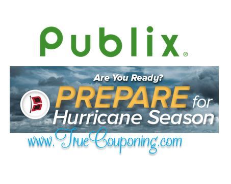 Publix "Prepare for Hurricane Season" Coupon Booklet & Printables! (Valid through 7/16/17)
