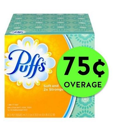 Pick Up FREE + 75¢ Overage on Puffs Facial Tissues at Publix! ~ Happening Right NOW!