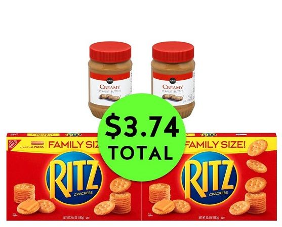 For Just $3.74, Grab TWO (2!) Family Size Ritz Crackers & TWO (2!) Publix Peanut Butters at Publix! ~ NOW!