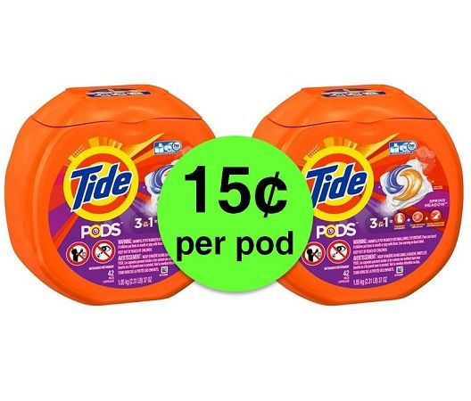 Tide Pods or Gain Flings Deal! Stock Up JUST 15¢ Per Pod at Target! ~ Starts Sunday!