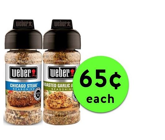 Season Your Meat Well with 65¢ Weber Seasonings at Publix! ~ Starts Weds/Thurs!