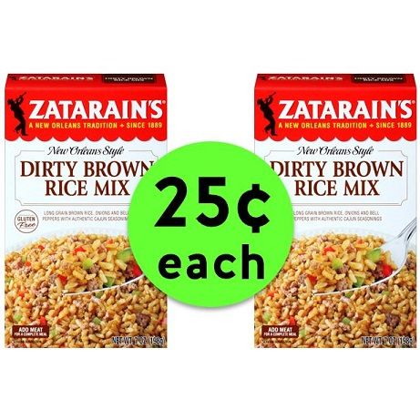 Spice It Up with 25¢ Zatarain's New Orleans Style Rice Mixes at Publix! ~ Starts Weds/Thurs!