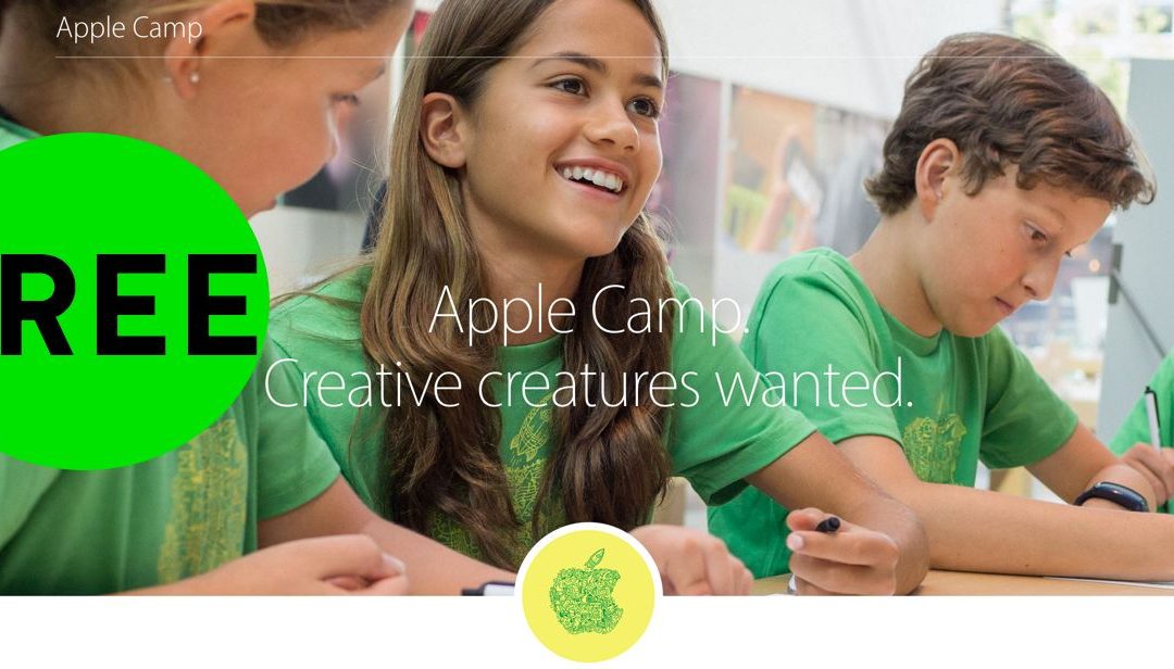 FREE Apple Store 3-Day Workshops for Kids!