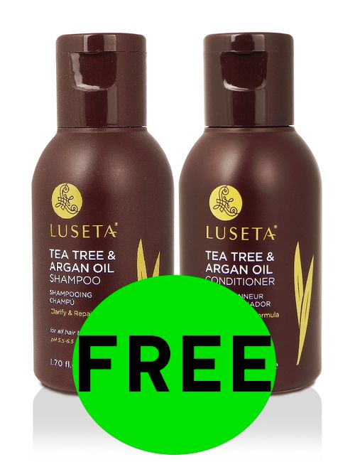 **UPDATE: NO LONGER AVAILABLE** FREE Luseta Tea Tree & Argan Oil Shampoo and Conditioner!