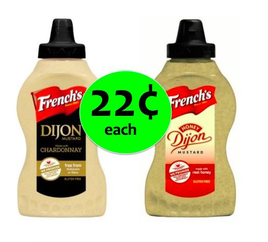 Kick Flavor Up a Notch with French's Dijon Mustard JUST 22¢ Each at Walmart! ~ Ends Tomorrow!
