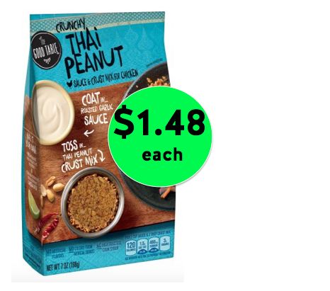 Pick Up The Good Table Crust Mix ONLY $1.48 Each at Walmart! ~Right Now!