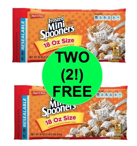 Don't Miss Out on TWO (2!) FREE Malt-O-Meal Mini Spooners Cereal Right Now at Walmart!