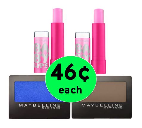Pick Up Maybelline Baby Lips & Expertwear Cosmetics ONLY 46¢ Each at Walgreens! ~ Right Now!