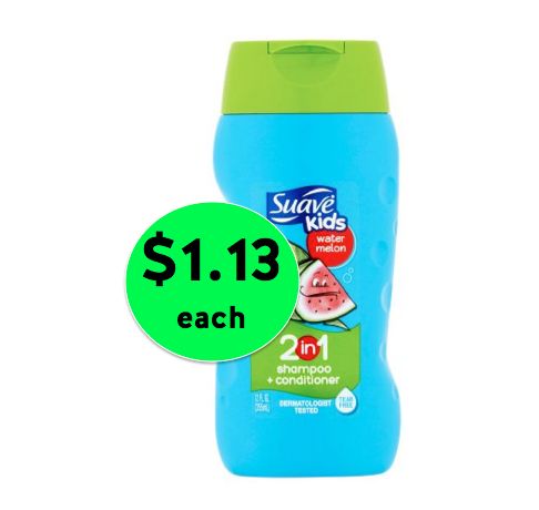Kid Clean Up Time! Suave Kids​ 2-in-1 Shampoo and Condition​er ONLY $1.13 Each at Walmart! ~ Right NOW!