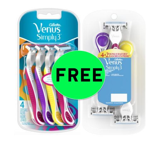 FREE Venus Simply 3 Razors at Walmart! ~Ends Friday!