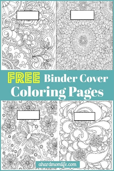 FREE Printable Binder Covers