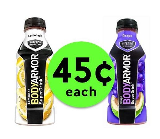 Stock Up on 45¢ BodyArmor Natural Sports Drinks at Publix! ~ Starts Weds/Thurs!