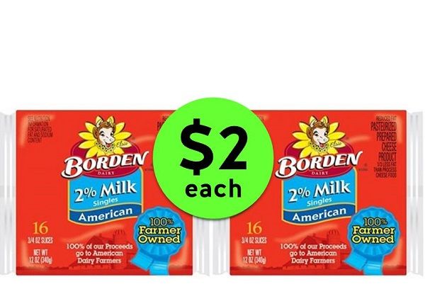 It's Cheesy! Snag Borden Cheese Singles Only $2 Each at Publix! ~ Going On Now!