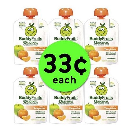 Fill Those Back To School Lunches with 33¢ Buddy Fruits Pouches at Publix! ~ Starts Weds/Thurs!