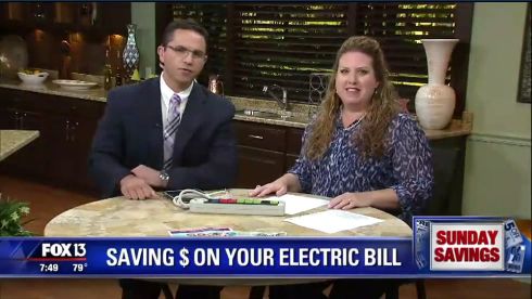 {Video Replay} Fox 13 Savings Segment ~ Creative Ways to Save Money on Your Electric Bill!