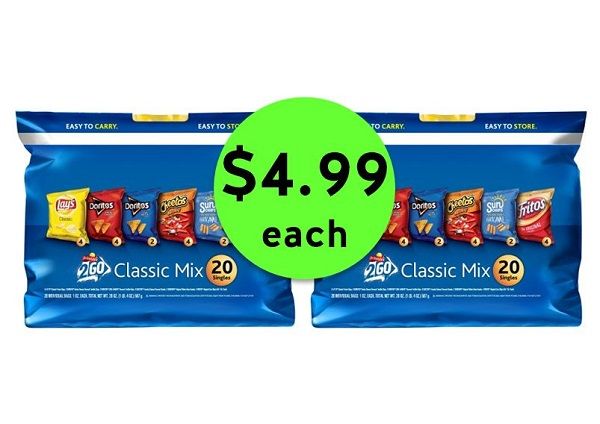 Pack that Lunch with Frito Lay Snack BIG Packs JUST $4.99 Each at Publix! ~ Ends Tues./Weds!