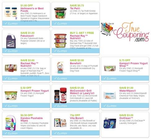 Save Over $15 Off Hellmann's, Kemps, Kandoo & More Products with These **NEW** Coupons!