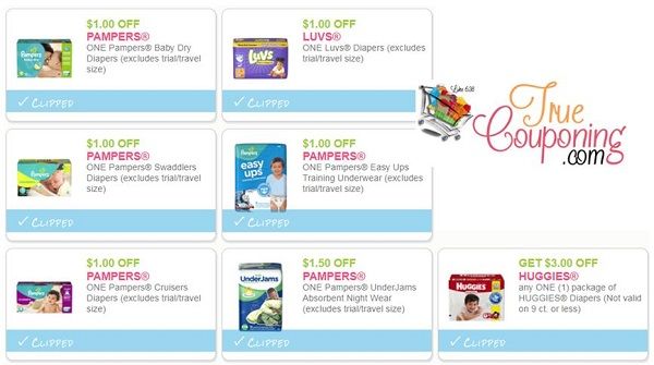 **HOT** $3/1 Huggies Diapers Coupon & SIX (6!) Other New Diaper Coupons! ~ Print Now!